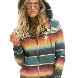NWT Aviator Nation Women's Serape Hoodie Size M